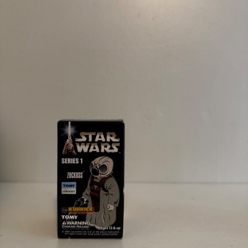 Star Wars Series 1 Kubrick Zuckuss Medicom Tomy Mini Figure New in Box 2002